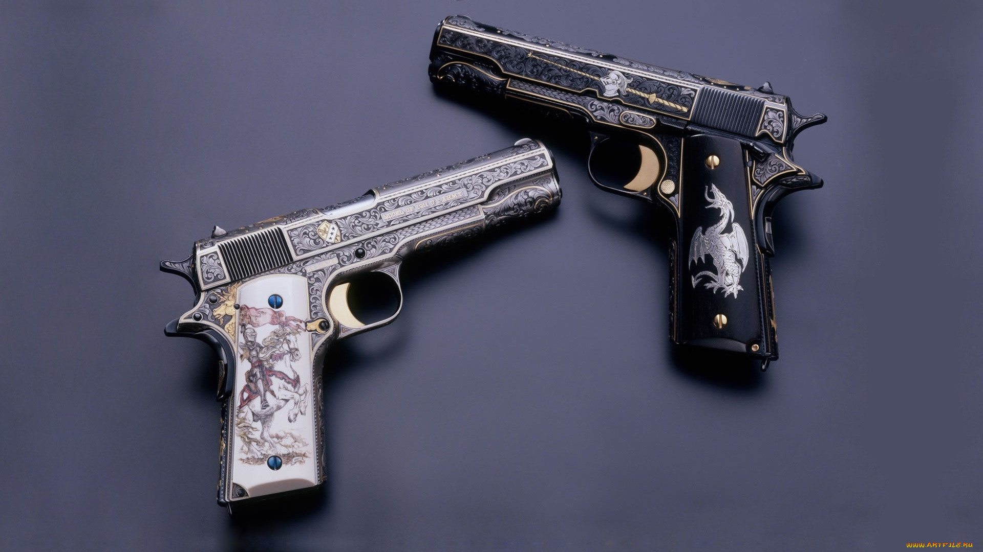 , , , 1911, , pistol, gun, , custom, 1911, engraving, m1911, weapon